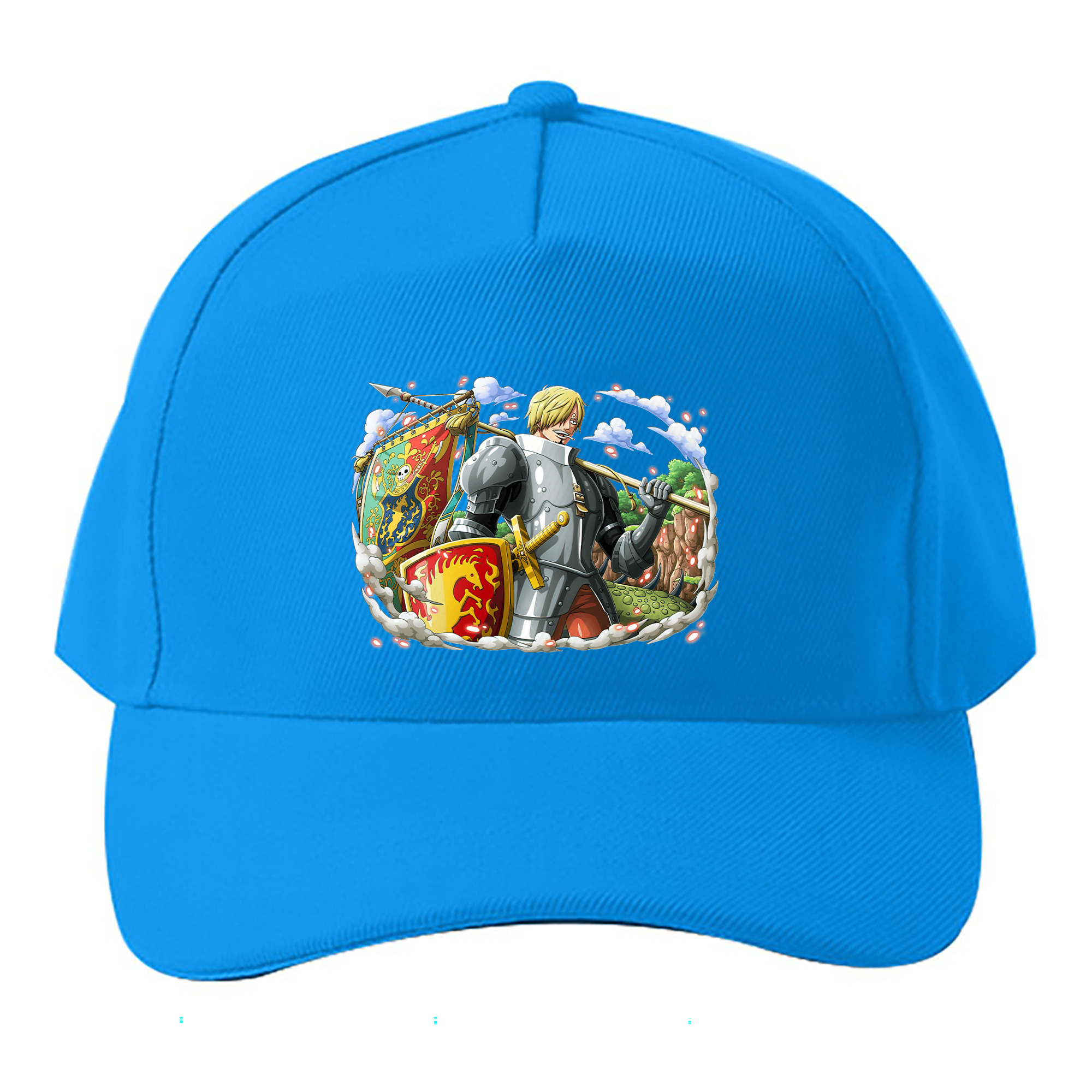 （画像用） ワンピース サンジ ONE PIECE Sanji ベースボールキャップ 綿100％ 男女兼用 帽子 スポーツ